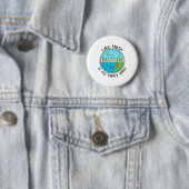 Angeln Bootfahren Camping - Mein glücklicher Ort L Button (Beispiel)