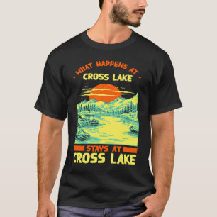 Angeln Bootfahren Camping Seebad Über den See T-Shirt
