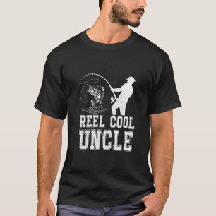 Angeln Cool Onkel Fischfang Vatertag Papa Vater T-Shirt
