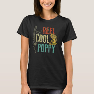 Angeln Coolen Mohnangeln Großvater Vatertag Fischf T-Shirt