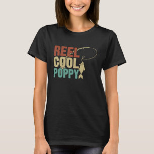 Angeln Coolen Mohnangeln Großvater Vatertag Fischf T-Shirt