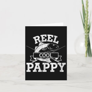 Angeln Cooler Pappy Grandpa für Vatertag Bi Karte