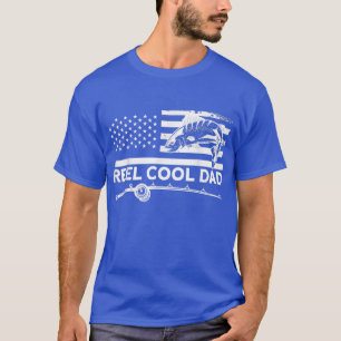 Angeln Cooler Vater Fischerei 1584 T-Shirt