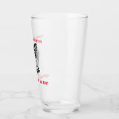 Angeln: Das einzige Mal ist es... - Bier fischen Glas (Links)