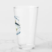 Angeln: Das einzige Mal ist es... - Bier fischen Glas (Links)