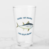 Angeln: Der ursprüngliche Stress.. - Fischbier Glas (Vorderseite)