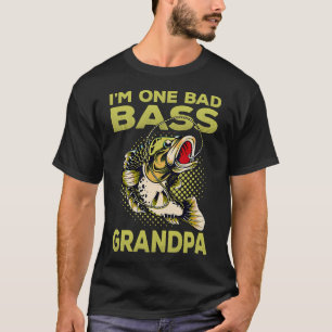 Angeln Ein Schlechter Bass Opa Vintage Angeln Fisc T-Shirt
