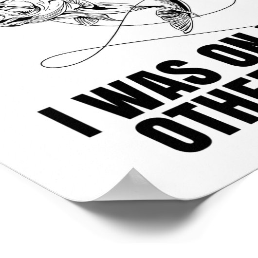 Angeln Entschuldigung, dass ich deinen Anruf verpa Poster (Ecke)