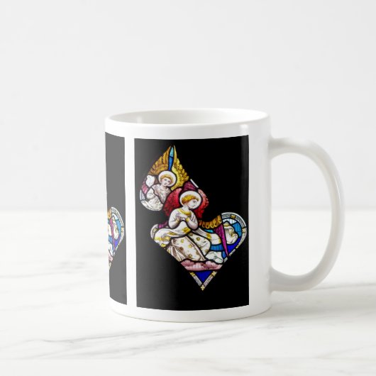 ANGELN FENSTER AUS GLAS KAFFEETASSE (Rechts)