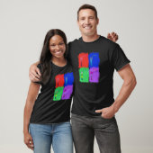 Angeln Fisch Pop T-Shirt (Unisex)