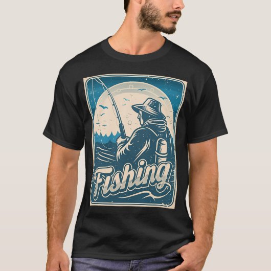 Angeln - Fischer T-Shirt (Vorderseite)