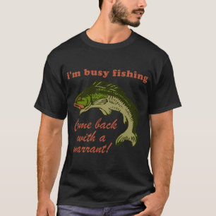 Angeln Fischer Tut mir leid, ich kann nicht, ich b T-Shirt