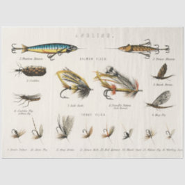 Angeln Fliegen Entgleisen Seidenpapier