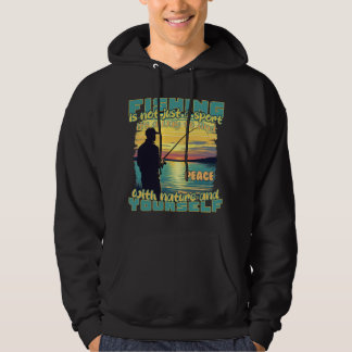 Angeln: Frieden finden mit der Natur und sich selb Hoodie