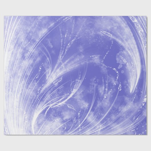 Angeln - Frozen Land Geschenkpapier (Flach)