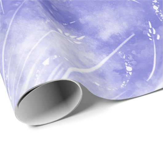 Angeln - Frozen Land Geschenkpapier (Rolleneckpunkt)