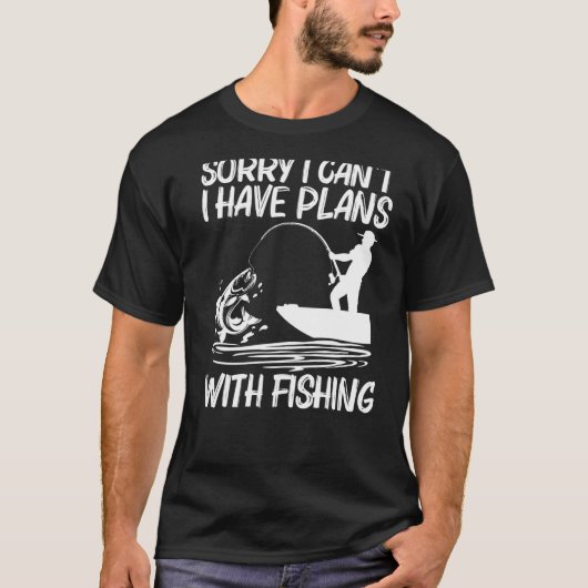 Angeln für Männer Frauen Angler Köder Bootsfahrt T-Shirt (Vorderseite)