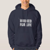 Angeln fürs Leben Hoodie (Vorderseite)