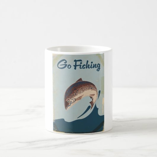 Angeln gehen kaffeetasse (Mittel)