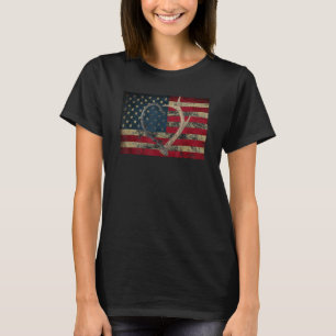 Angeln & Geweih-Sucher Herzform T-Shirt