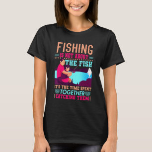 Angeln handelt nicht von Aussage Angler Hobbyist T-Shirt