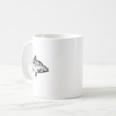 Angeln - Ich fische, also bin ich Kaffeetasse (Vorderseite Links)