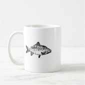 Angeln - Ich fische, also bin ich Kaffeetasse (Links)