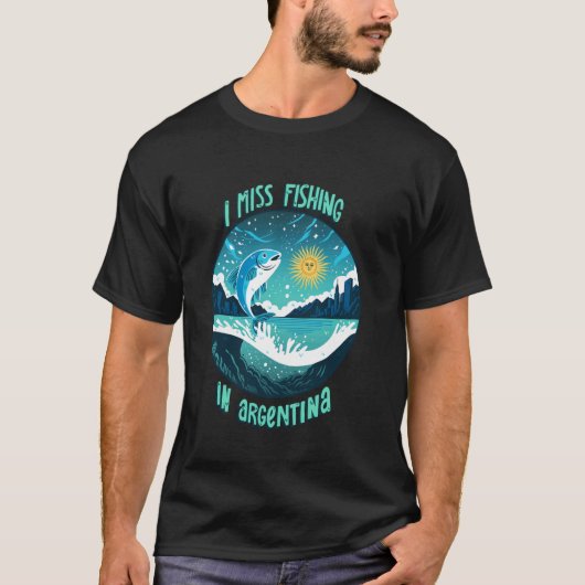 Angeln in Argentinien T-Shirt (Vorderseite)