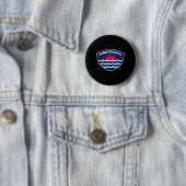 Angeln in Lake Conroe Texas Button (Beispiel)