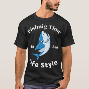 Angeln ist der beste Lebensstil T-Shirt