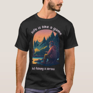 Angeln ist eine Lebensart Geschenk für den Angler T-Shirt