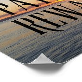 Angeln ist... Geduld belohnt Poster (Ecke)