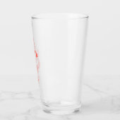 Angeln & Jagd - Fischpint-Glas Glas (Links)