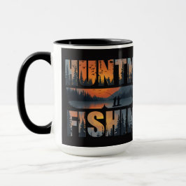 Angeln Jagd Kaffeetasse | Outdoor-Angeln-Tasse