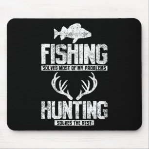 Angeln Jagen Mousepad