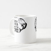 Angeln Kaffeetasse (Vorderseite Links)