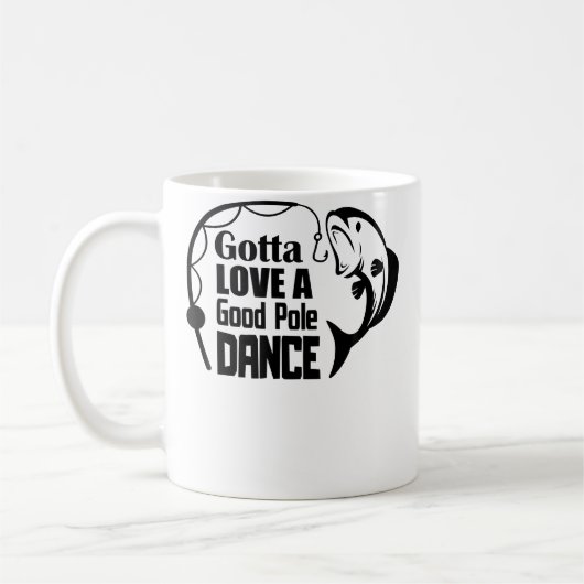 Angeln Kaffeetasse (Links)