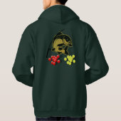 Angeln Karpfen Hoodie (Rückseite)