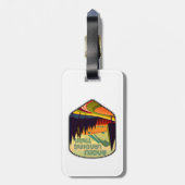 Angeln Landweg Zion Nationalpark Farben Gepäckanhänger (Rückseite vertikal)