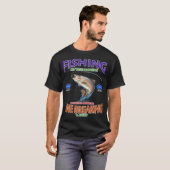 ANGELN LEINWAND T-Shirt (Vorne ganz)