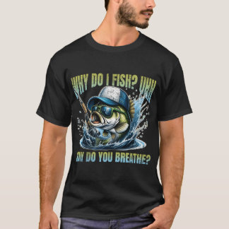 Angeln löst die meisten meiner Probleme, Jagen lös T-Shirt