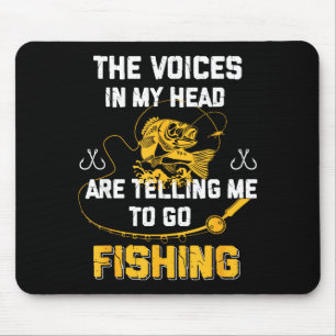 Angeln Lustiger Angler Mousepad