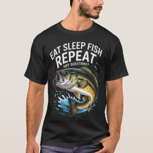 Angeln Lustiger Fisch Humor Fischer Witz T-Shirt