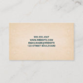 Angeln | Maulbarsch Visitenkarte (Rückseite)