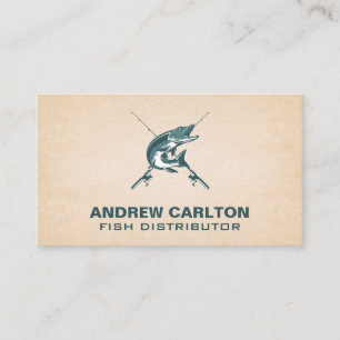 Angeln Maulbarsch Visitenkarte