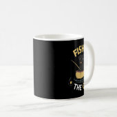 Angeln mit dem Gyp Pug auf Bootfischen Kaffeetasse (VorderseiteRechts)