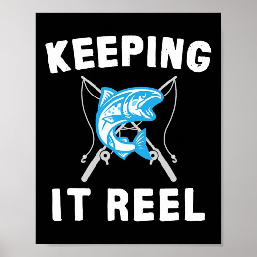 Angeln mit echtem Reel Poster (Vorne)