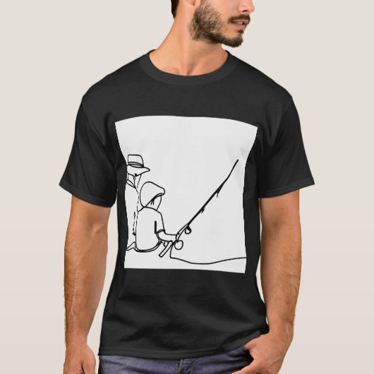 Angeln mit Großvater T-Shirt (Vorderseite)
