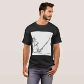 Angeln mit Großvater T-Shirt (Vorne ganz)