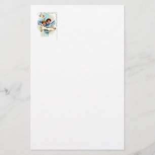 Angeln mit Kreuz und Rollen Briefpapier
